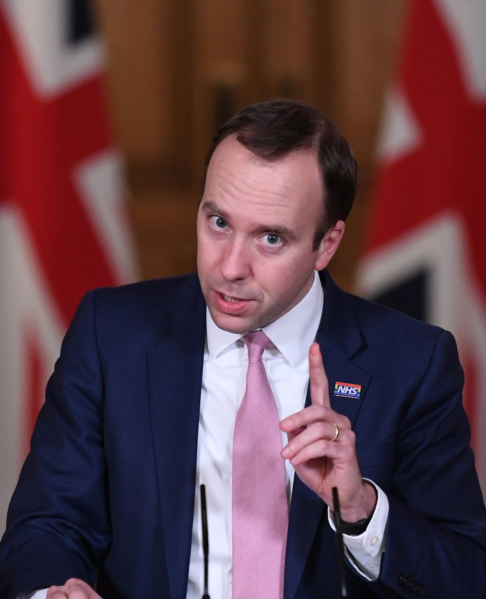 Sajid Javid praised the work of Matt Hancock.