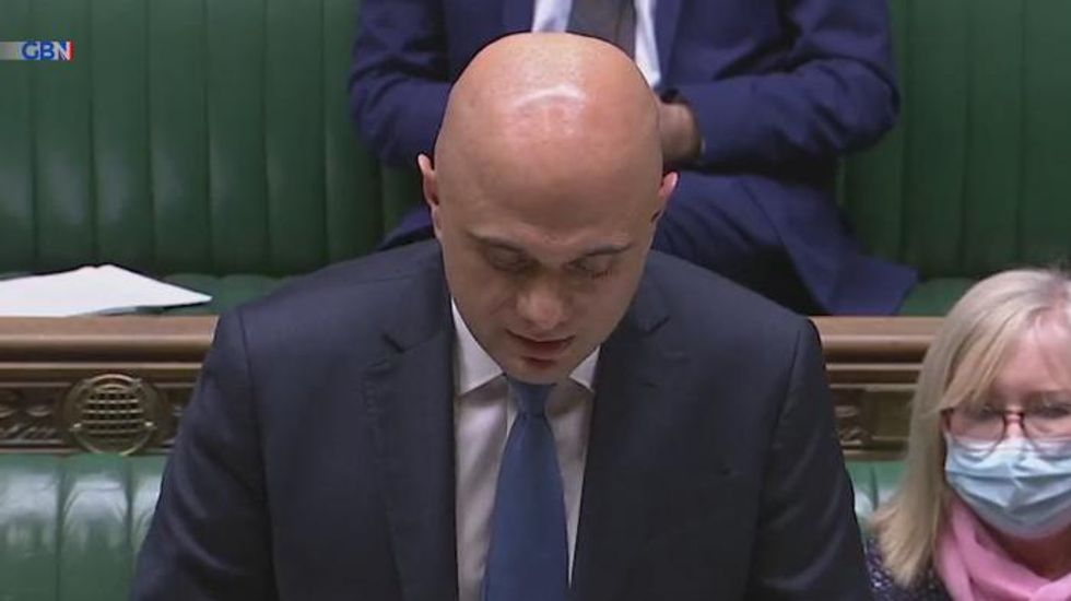 Omicron variant is now circulating within the community, confirms Sajid Javid