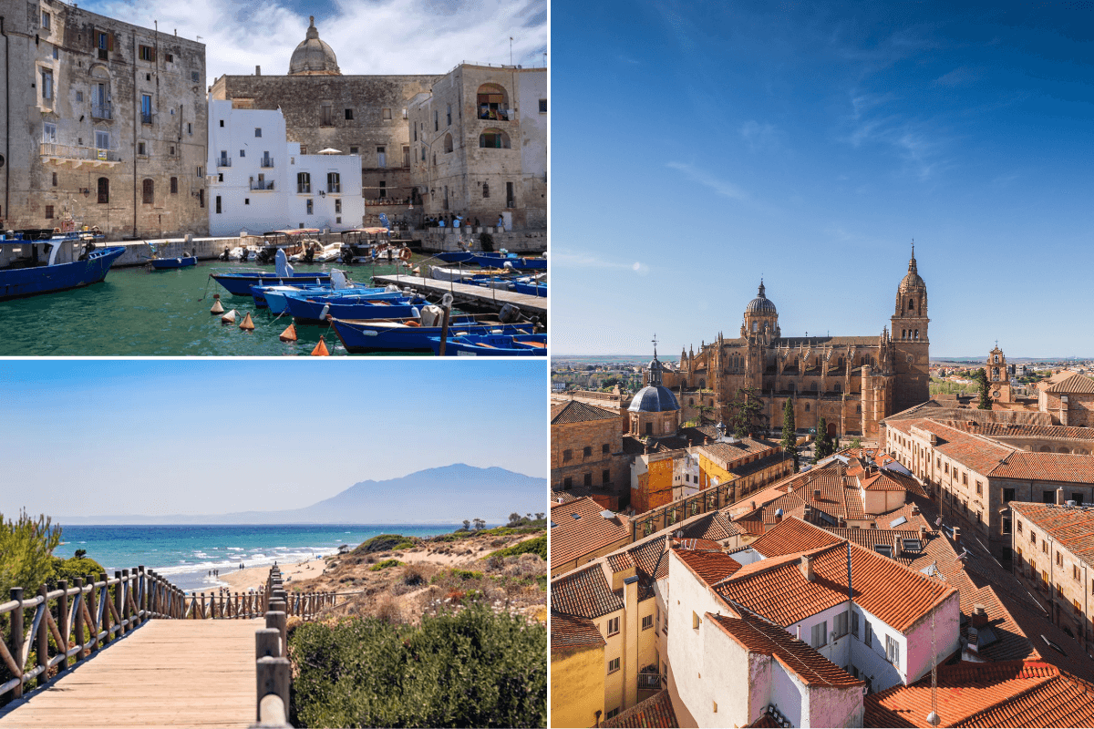 Salamanca city Spain / Monopoli Italy / Marbella