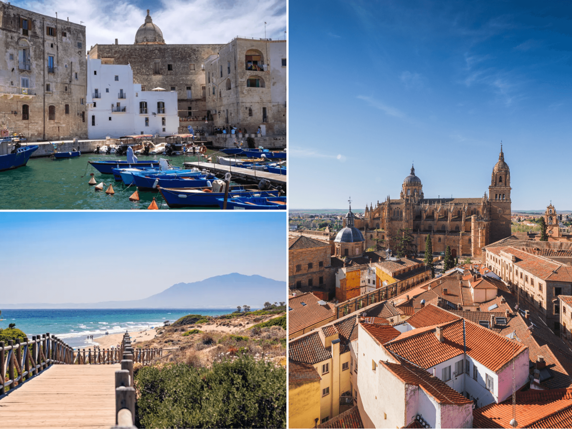 Salamanca city Spain / Monopoli Italy / Marbella