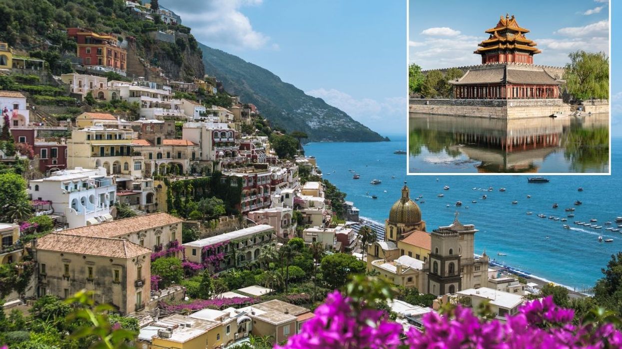 Salerno, Italy / Forbidden City of Beijing, China