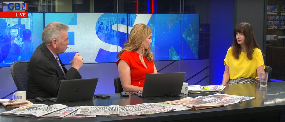 Sally Gethin on GB News