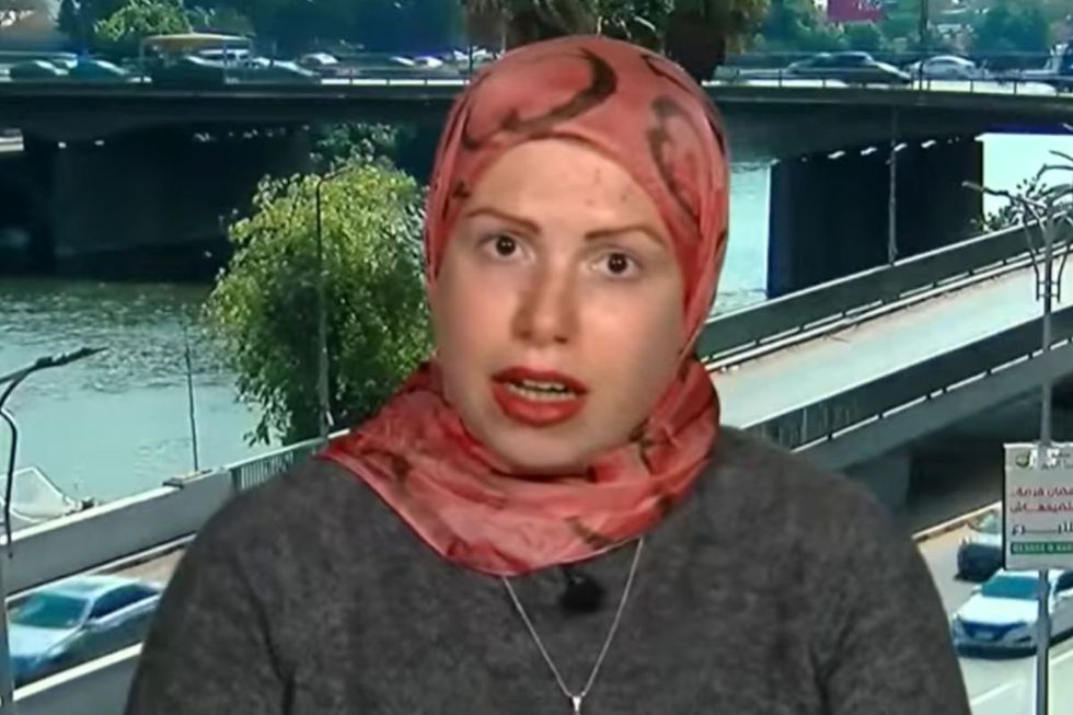 Sally Nabil was sent to Washington to cover Donald Trump's meeting with Benjamin Netanyahu