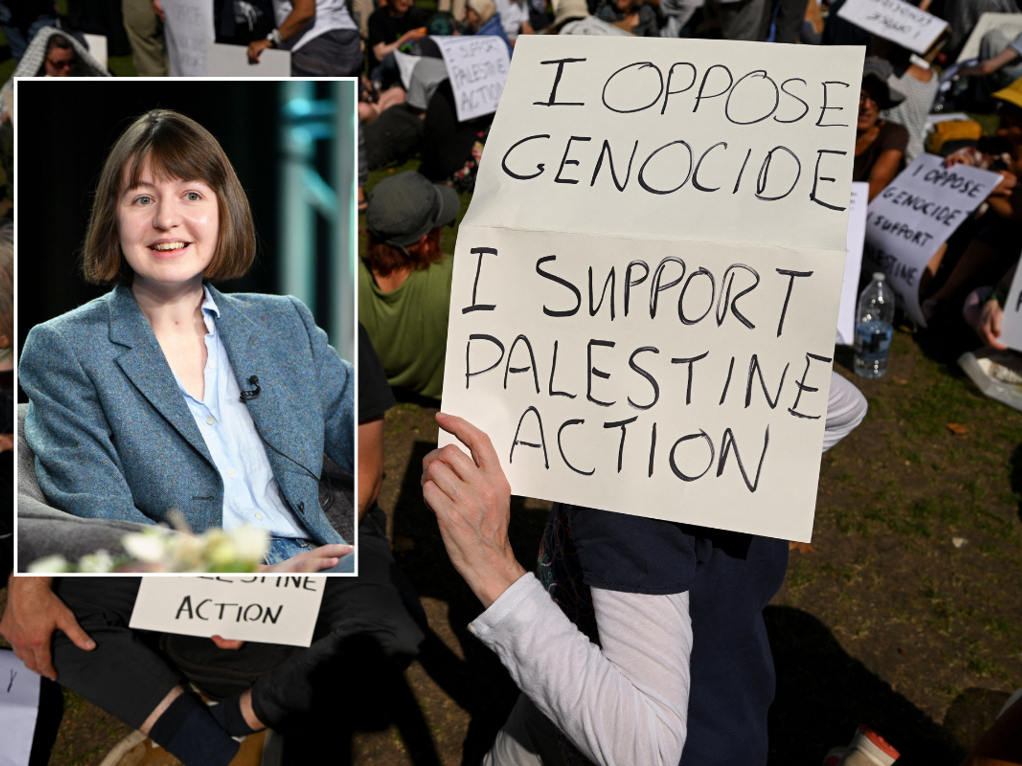 Sally Rooney has said she will support the group