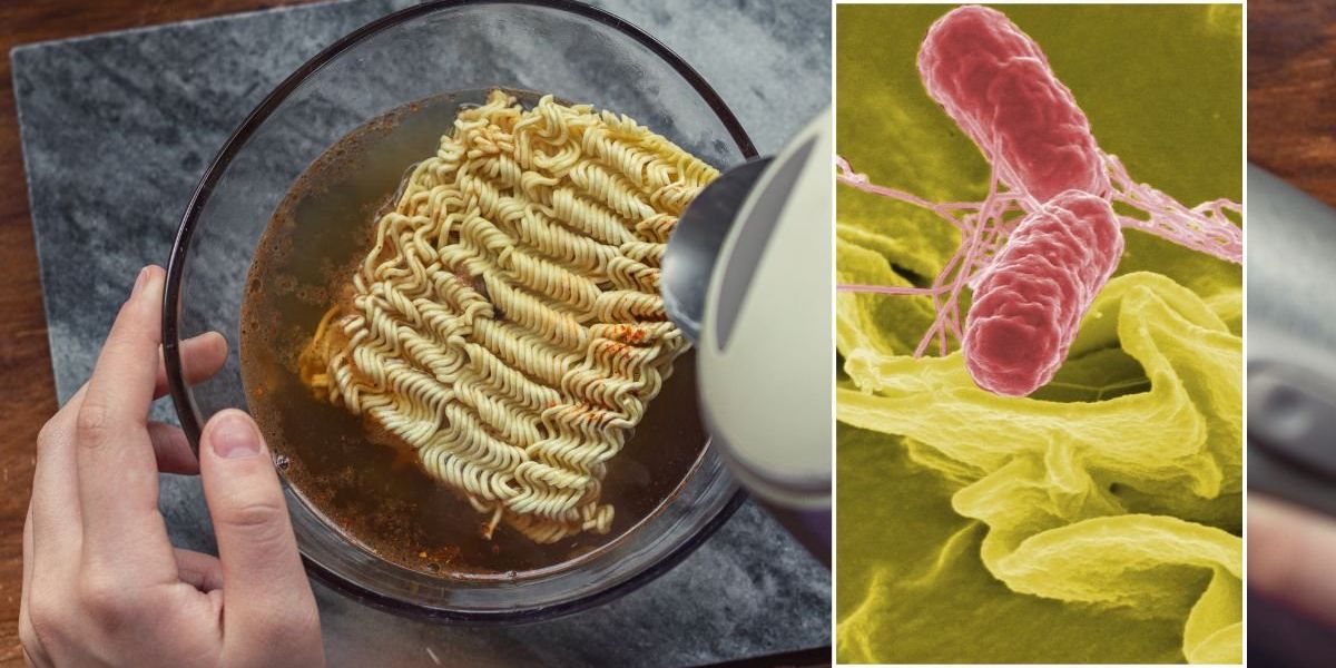 Europe-wide salmonella outbreak linked to instant noodles reaches the UK as dozens fall ill