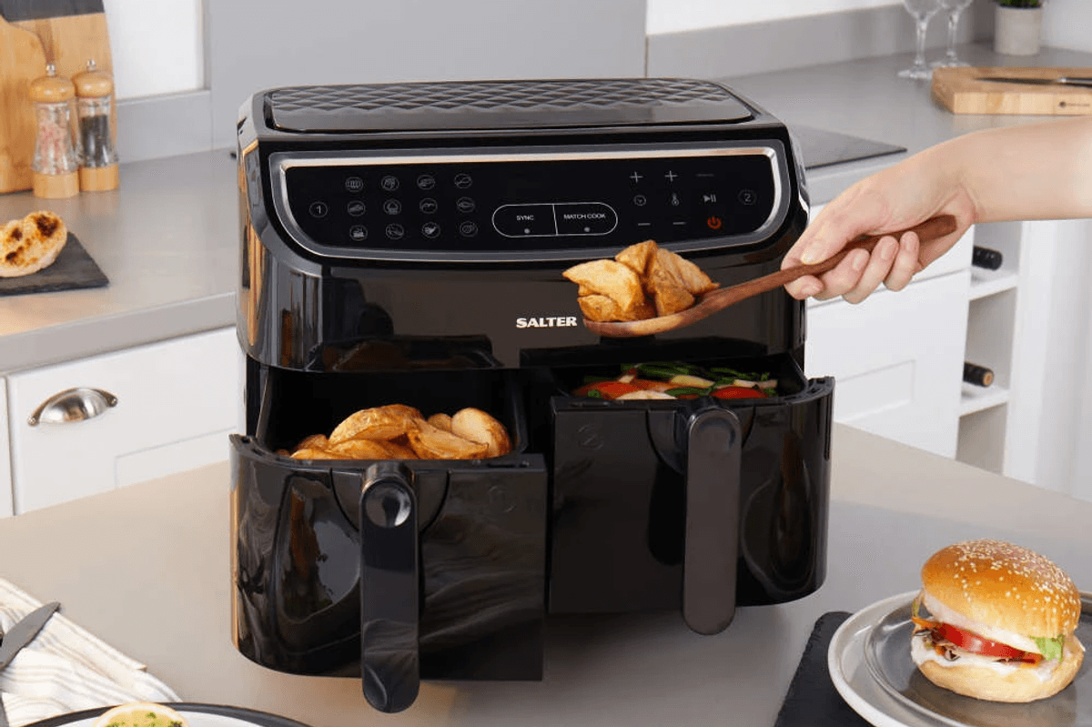 Salter dual air fryer