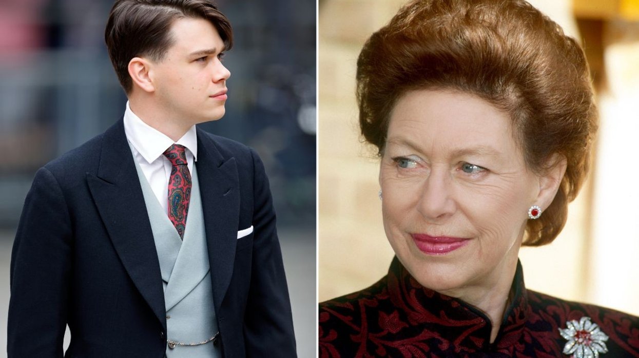 Sam Chatto and Princess Margaret