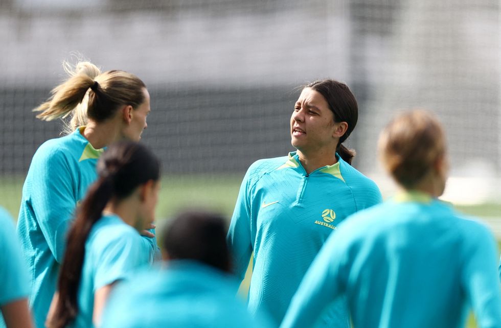 Sam Kerr Australia Women's World Cup