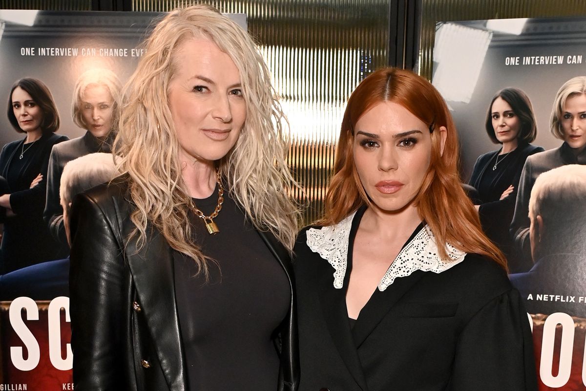 Sam McAlister and Billie Piper