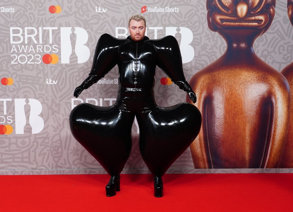 Sam Smith at the BRITS
