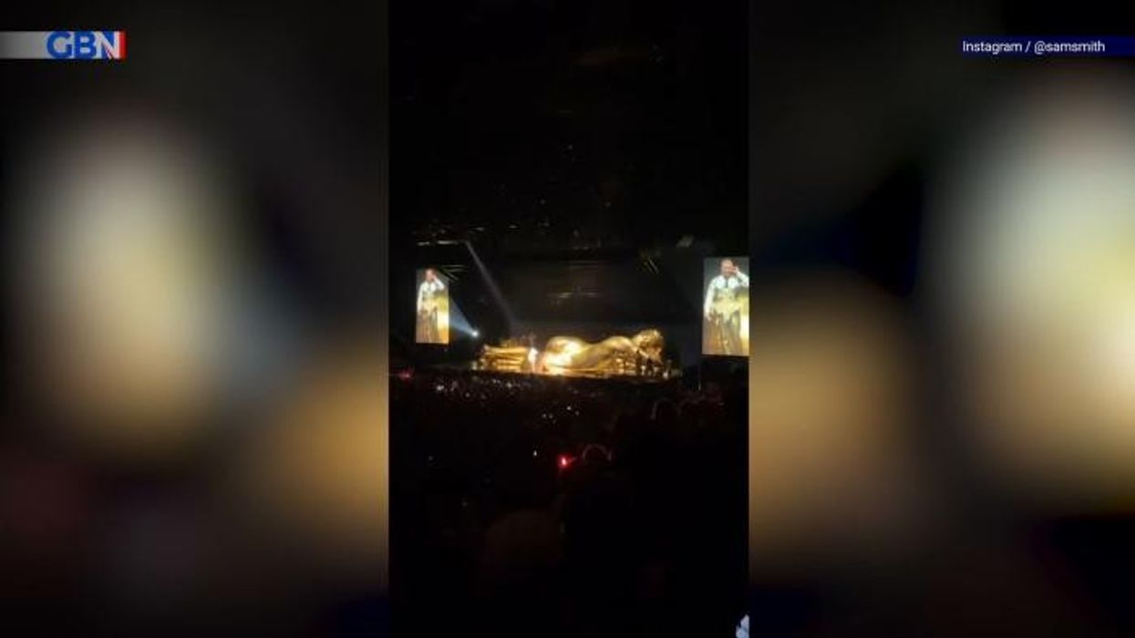 Sam Smith shocks concertgoers with wardrobe blunder as singer 'splits trousers' live on stage
