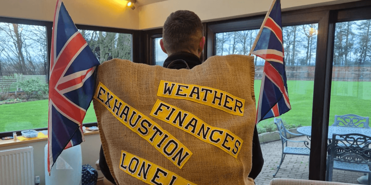 Herefordshire farmer begins 142-mile walk to London for mental health support Herefordshire farmer begins 142-mile walk to London for mental health support