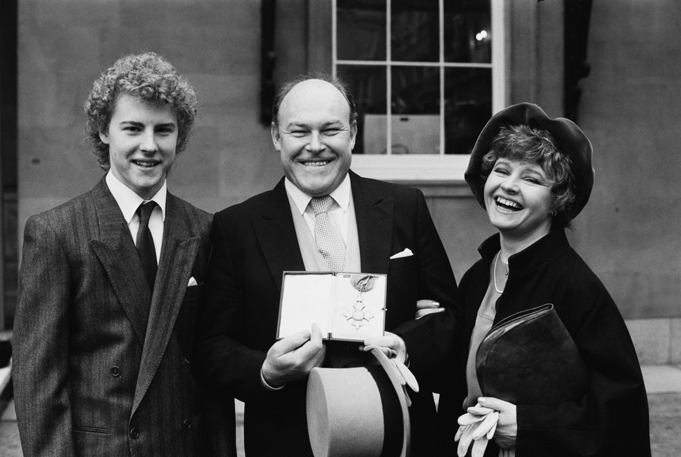 Sam, Timothy and Prunella in 1984