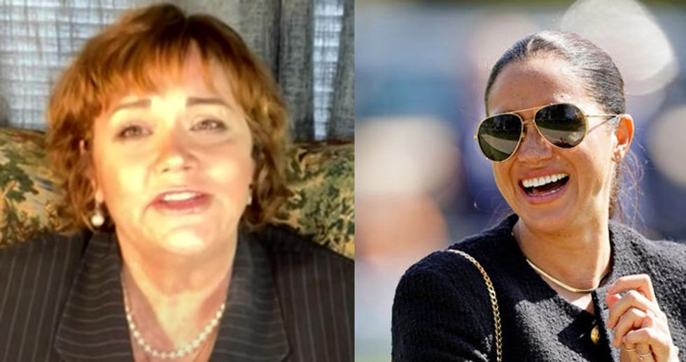 Samantha Markle and Meghan Markle
