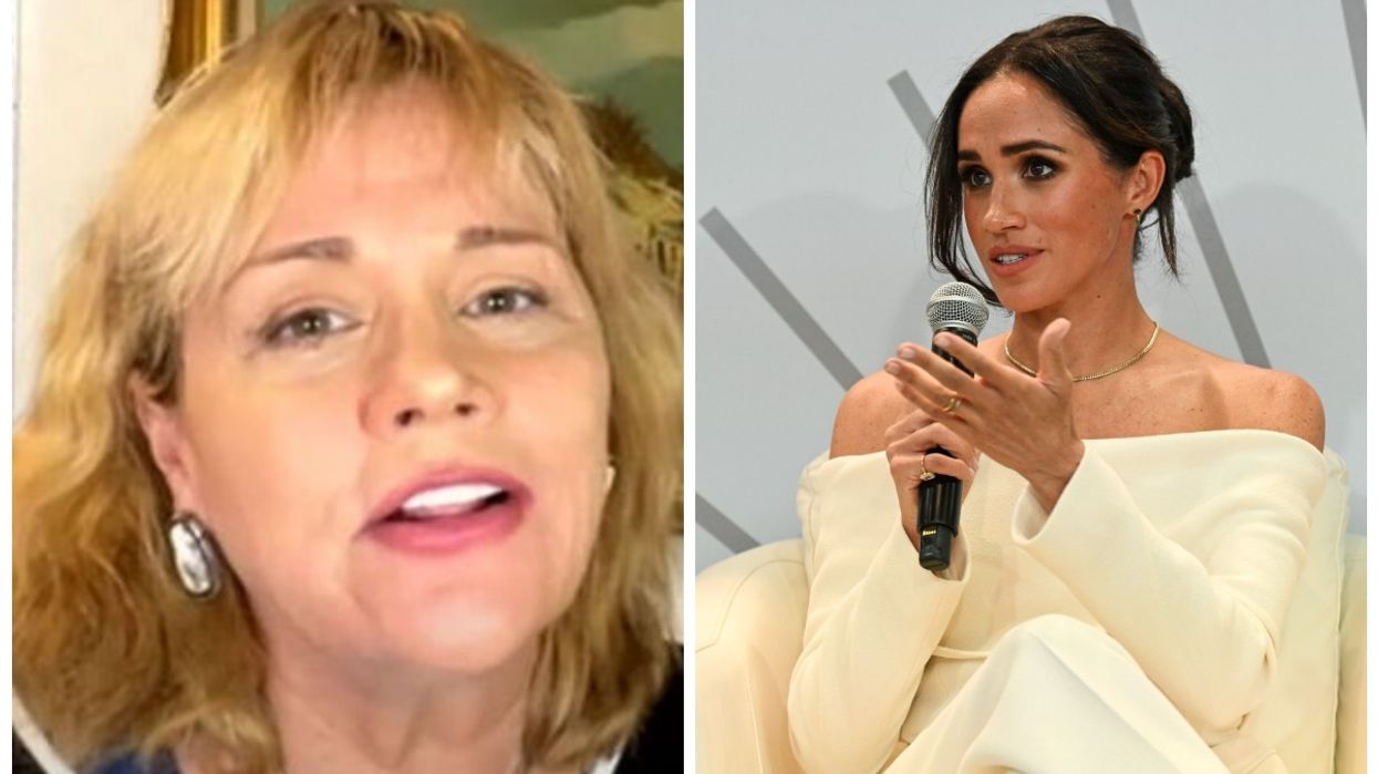 Samantha Markle and Meghan Markle