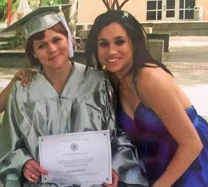 Samantha Markle and Meghan Markle