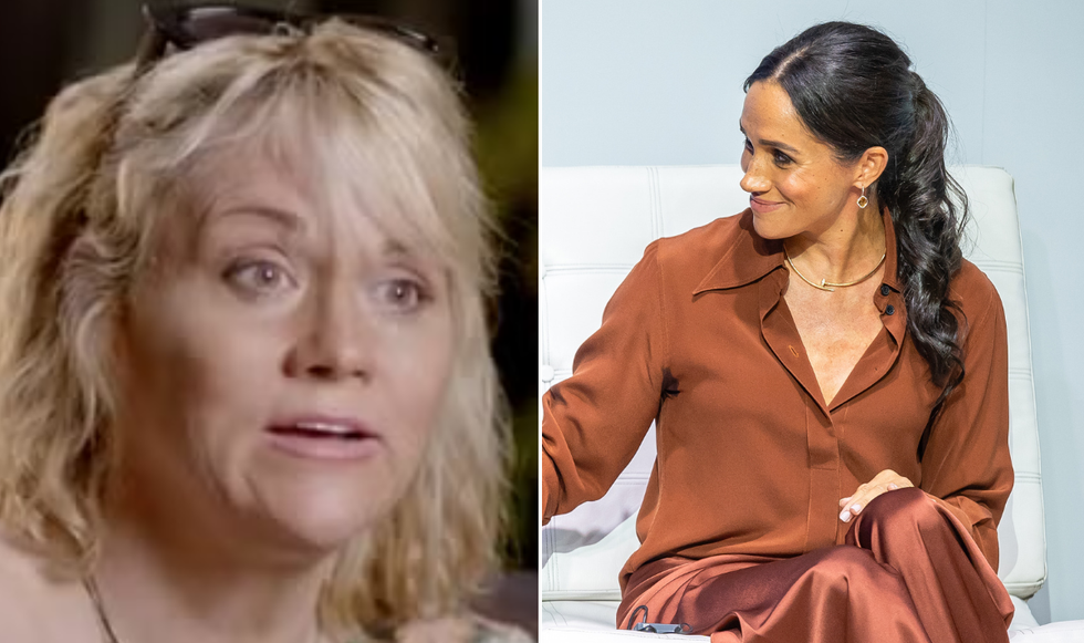 Samantha Markle and Meghan Markle