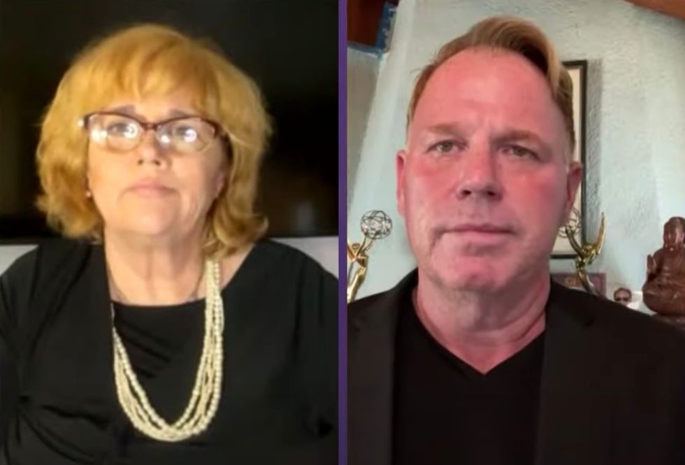Samantha Markle and Thomas Markle Jr