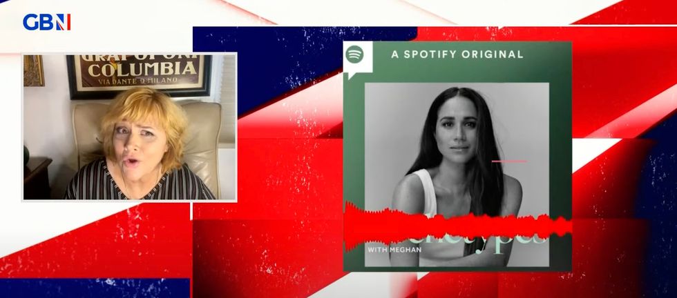 Samantha Markle commenting on her half-sister's podcast