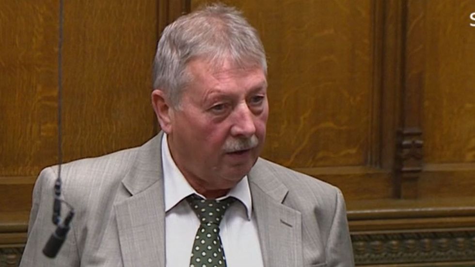 Sammy Wilson, Democratic Unionist Party MP for East Antrim in House of Commons during loan charge debate