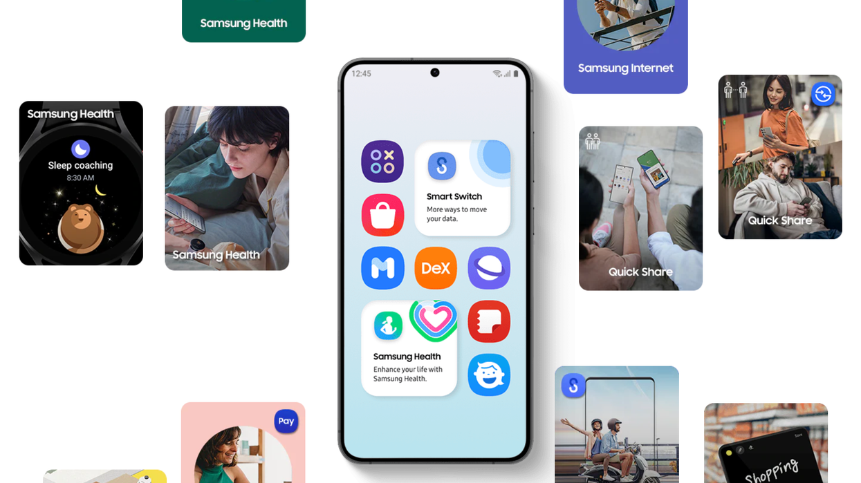 samsung galaxy one ui 6.1 update shown with previews of various new features
