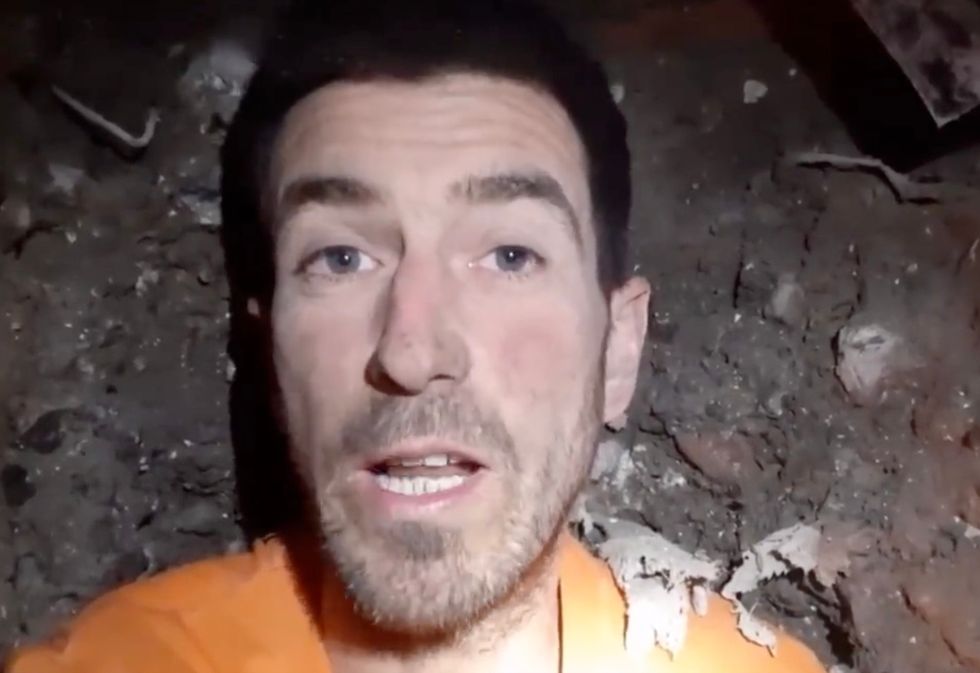 Samuel Johnson, 29, posted a video on Twitter