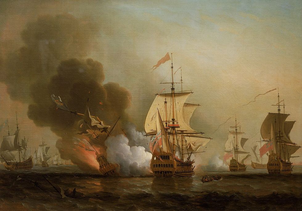 San Jose galleon attack