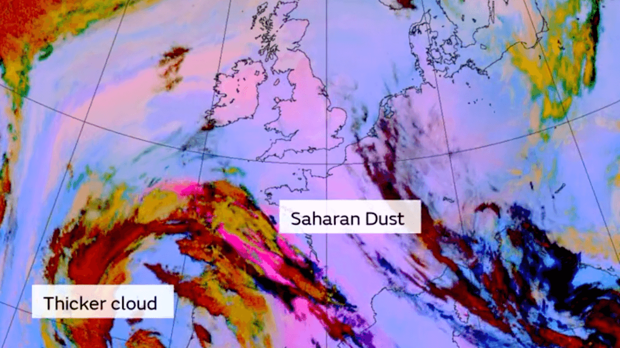 UK weather: Britain engulfed by Saharan dust plume as El Nino sparks scorching temperatures