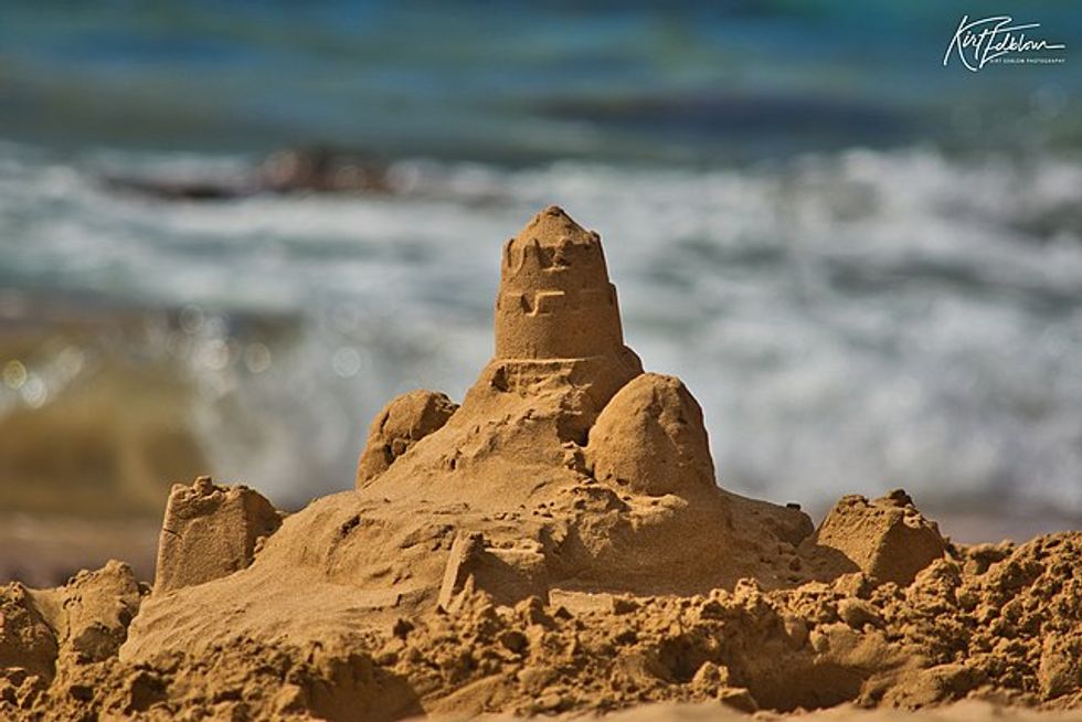 Sandcastle building could lead to a \u00a3130 fine