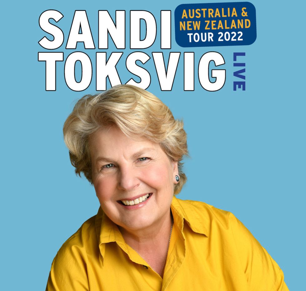 Sandi Toksvig has been forced to cancel the New Zealand leg of her tour