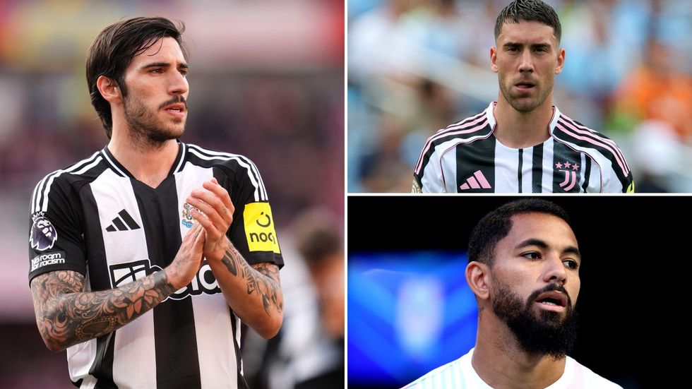 Sandro Tonali, Douglas Luiz, Dusan Vlahovic