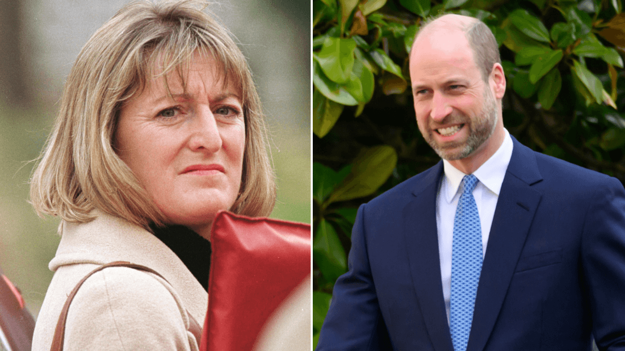 Sandy Henney and Prince William