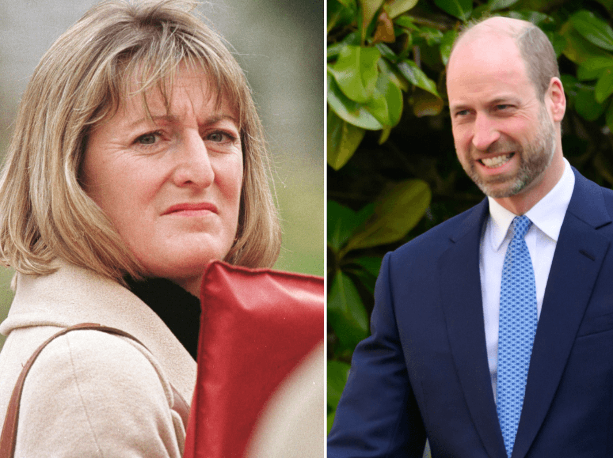 Sandy Henney and Prince William