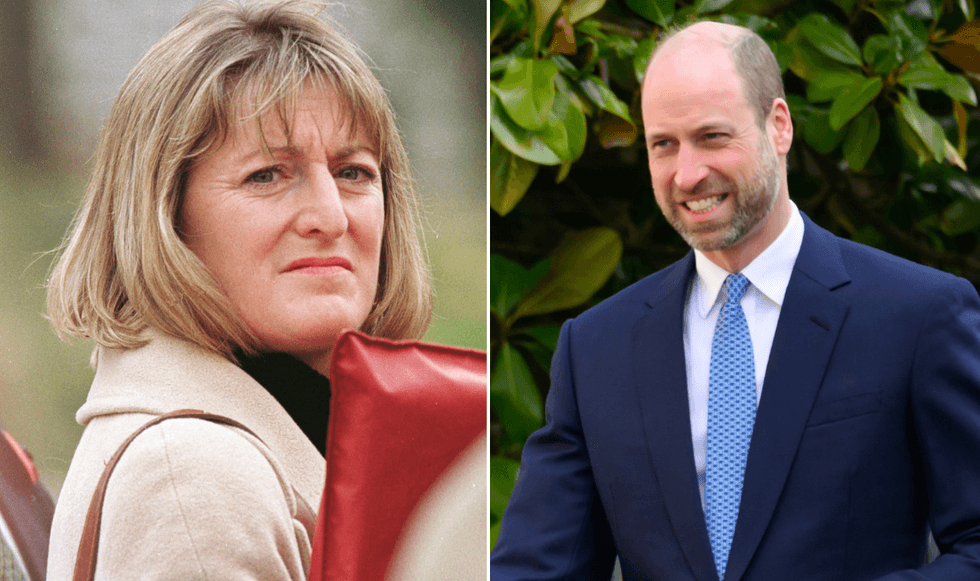 Sandy Henney and Prince William