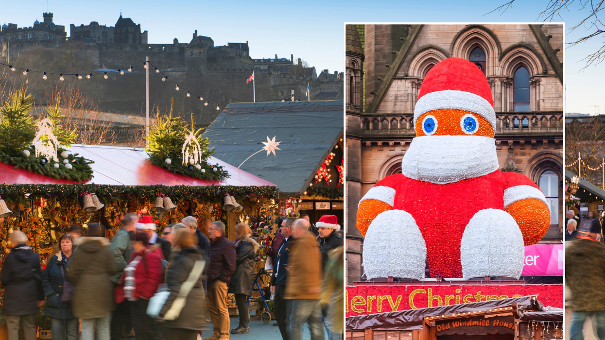 Santa at Manchester Christmas Markets / Edinburgh Christmas Markets
