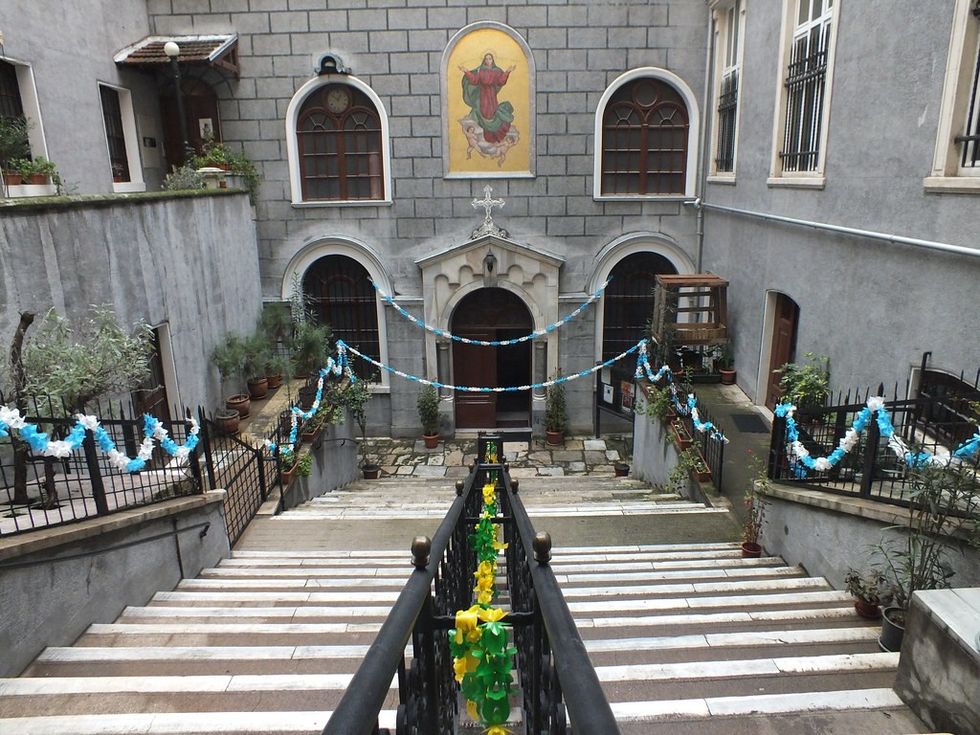 Santa Maria church in Istanbul