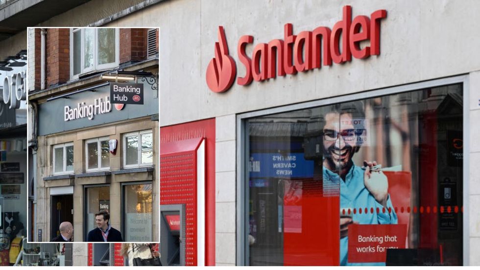 Santander branch and banking hub