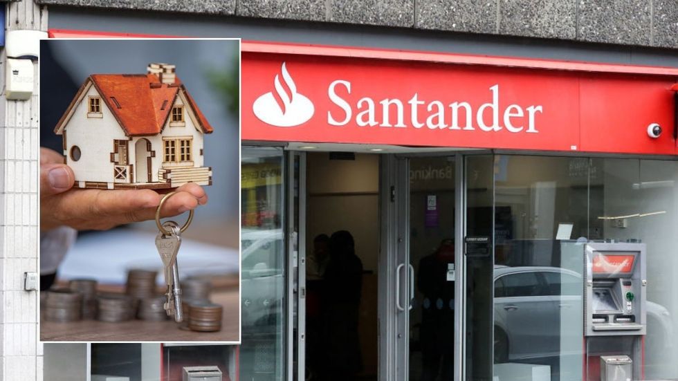 Santander branch and house keys