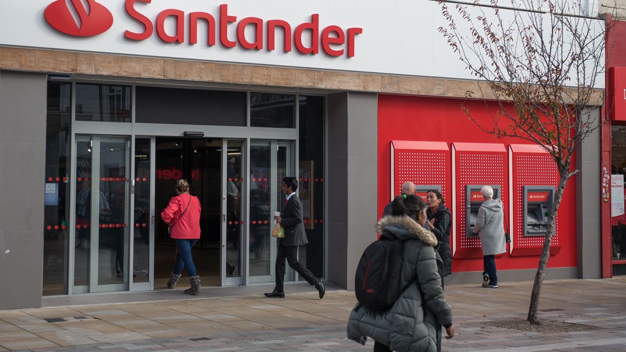 Santander UK bank branch