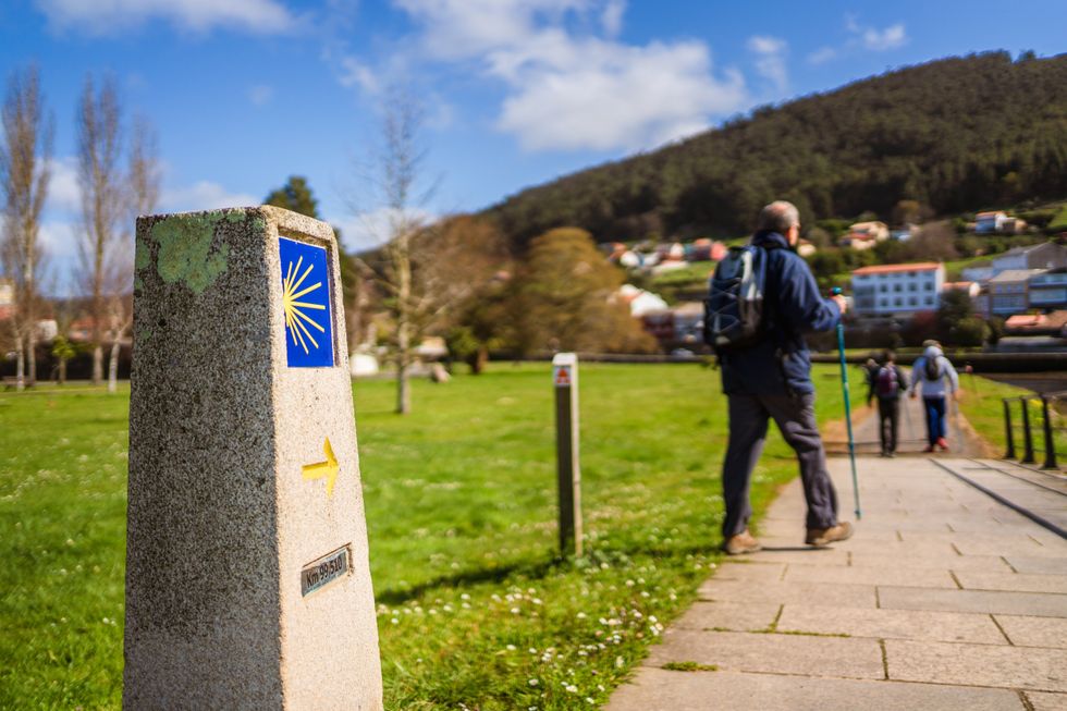 Santiago de Compostela in Spain