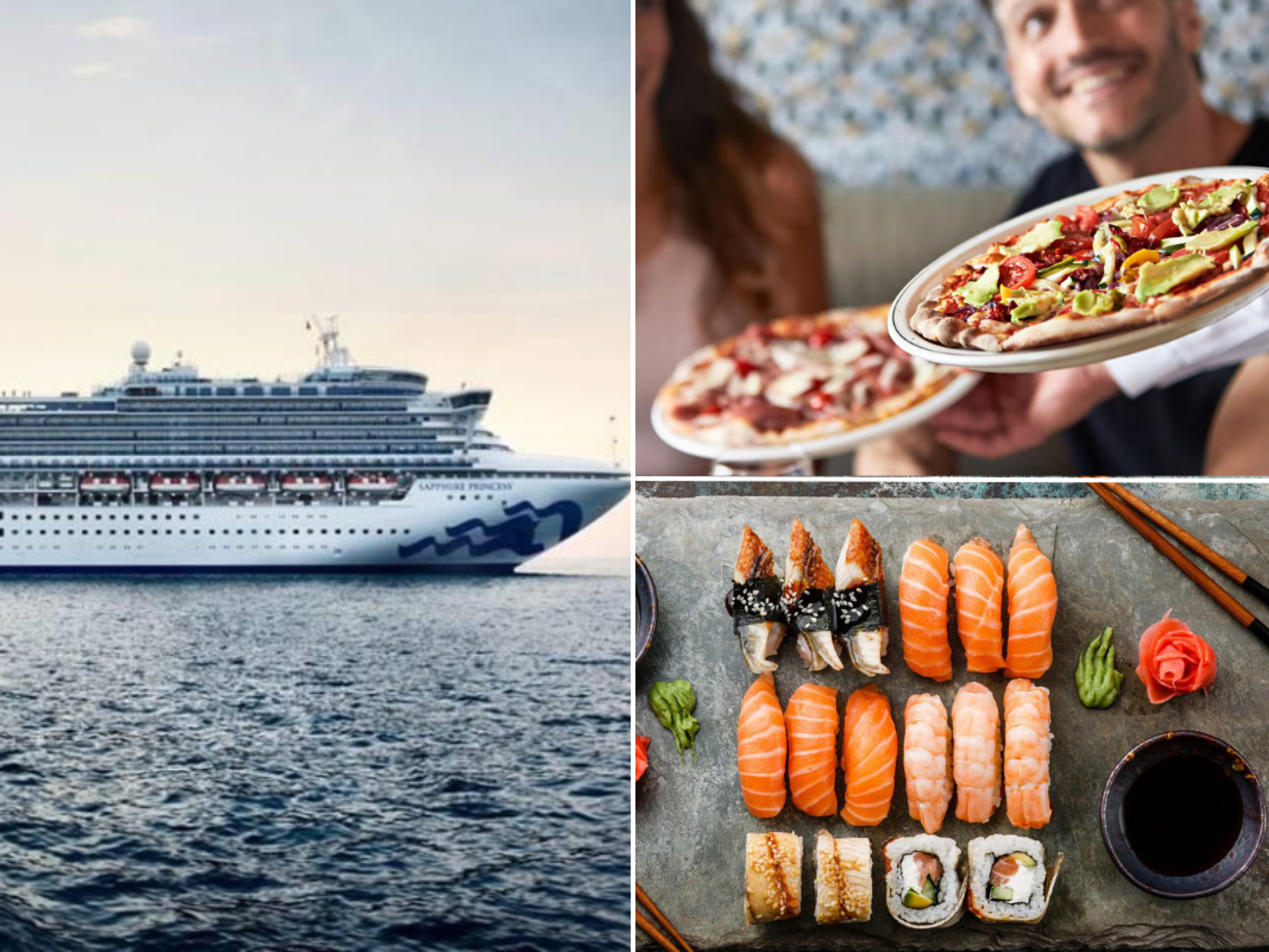 Sapphire Princess / Pizza / Makoto Ocean