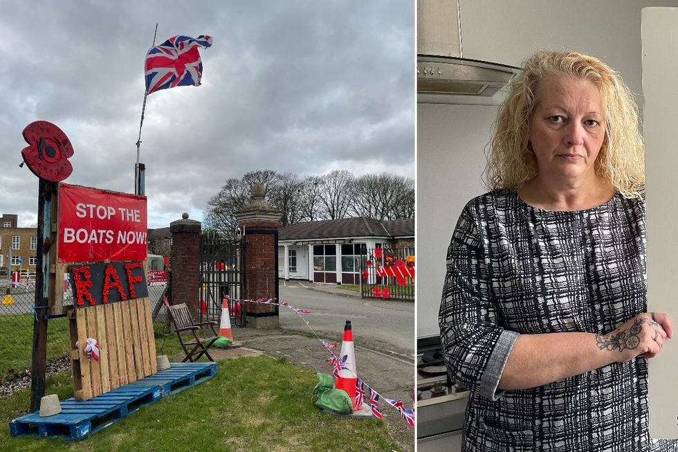 Sarah Carter and RAF Scampton