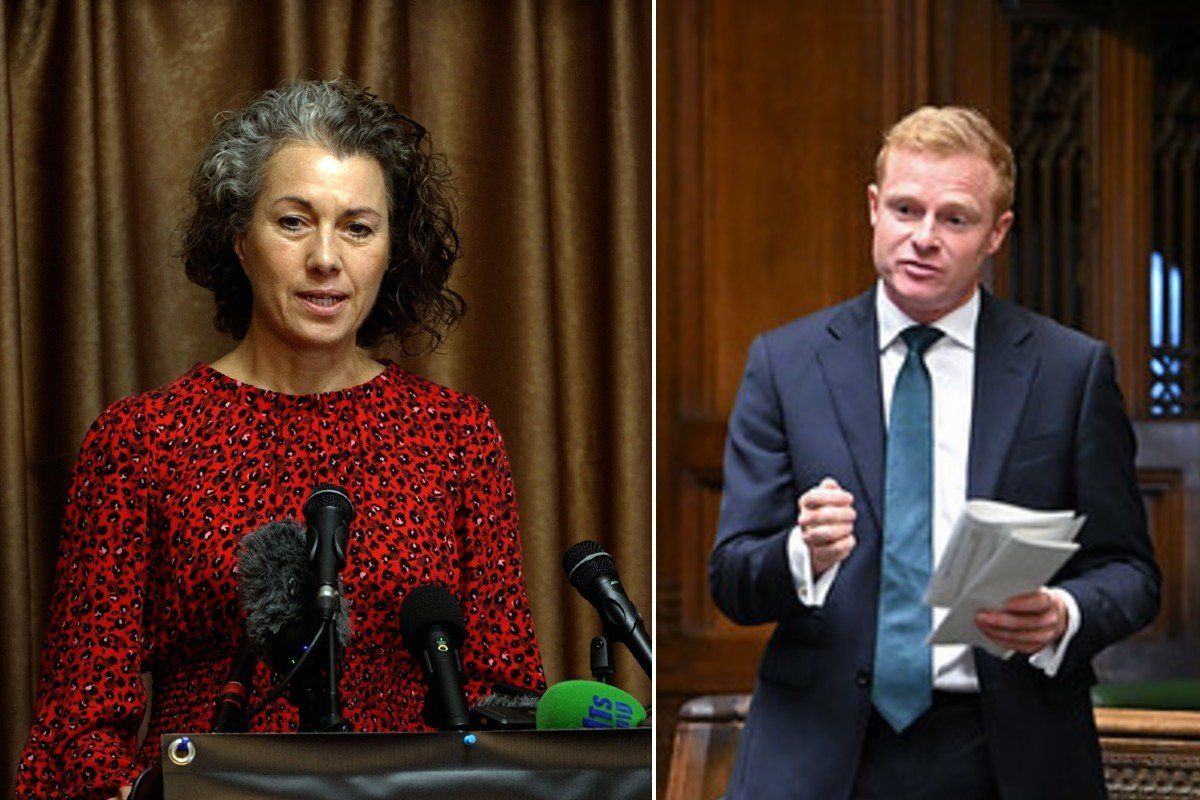 Sarah Champion MP and Robbie Moore MP