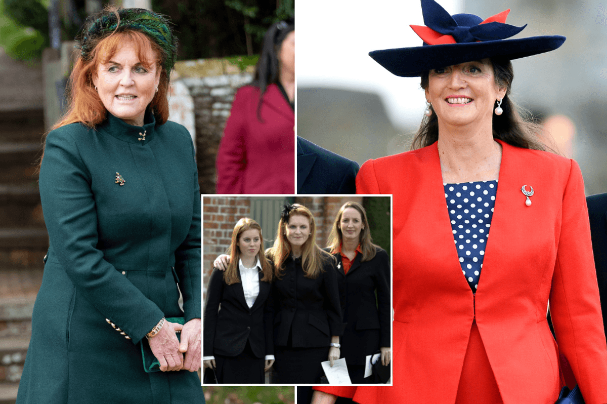 Sarah Ferguson and Jane Luedecke