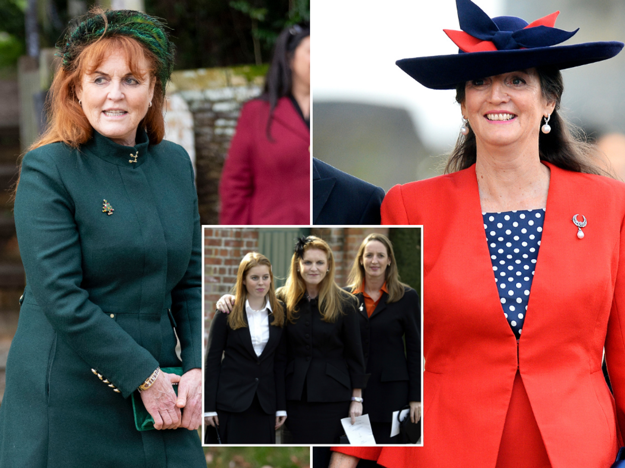 Sarah Ferguson and Jane Luedecke