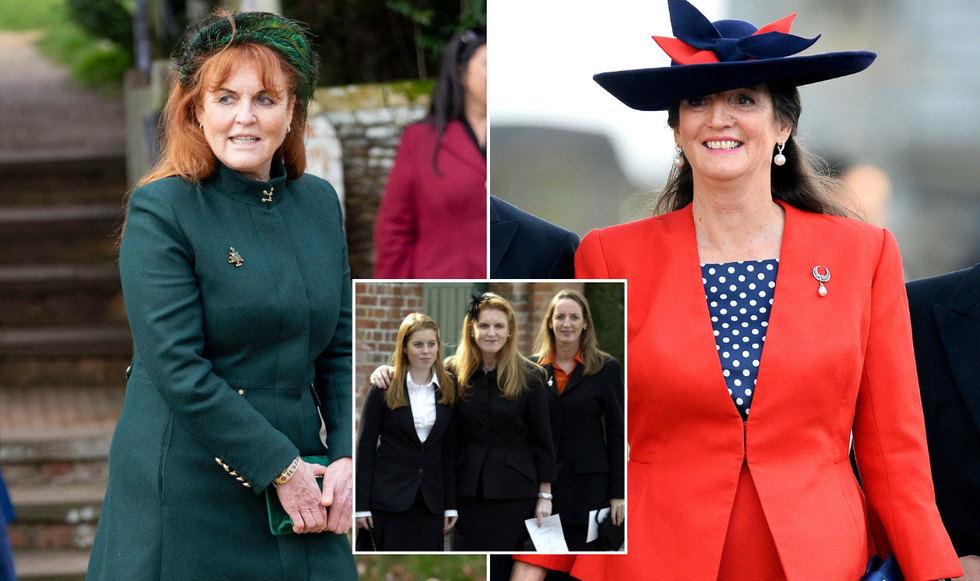 Sarah Ferguson and Jane Luedecke