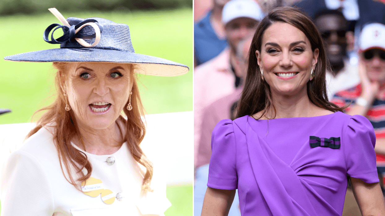 Sarah Ferguson and Kate Middleton