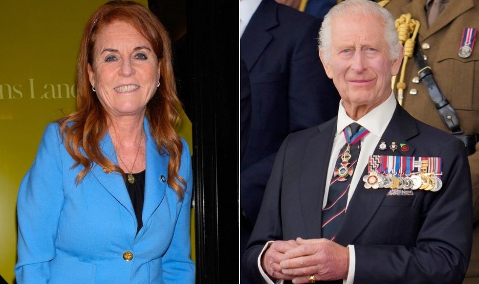 Sarah Ferguson and King Charles
