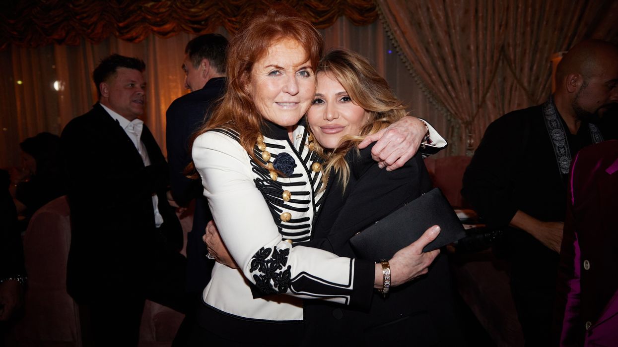 Sarah Ferguson and Loren Ridinger