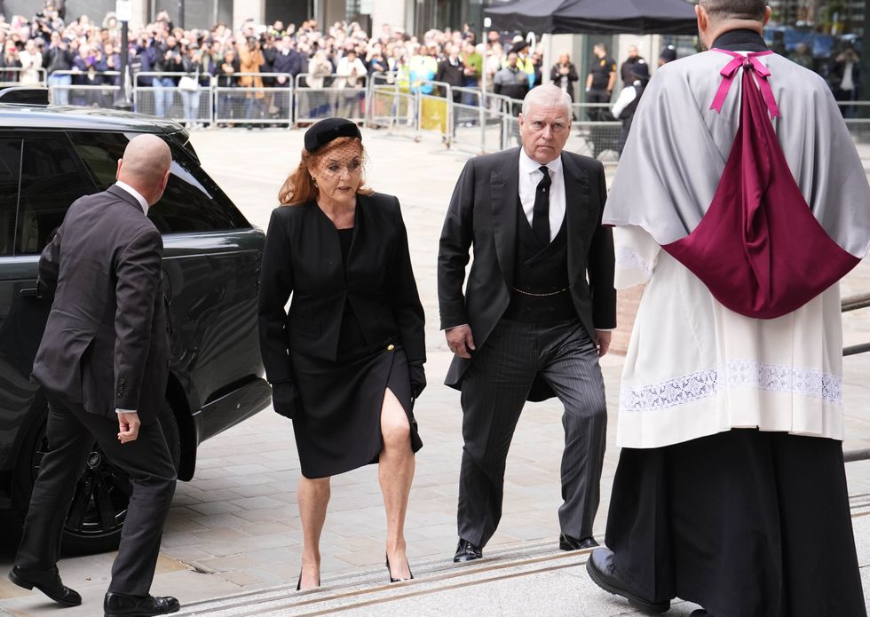 Sarah Ferguson and Prince Andrew